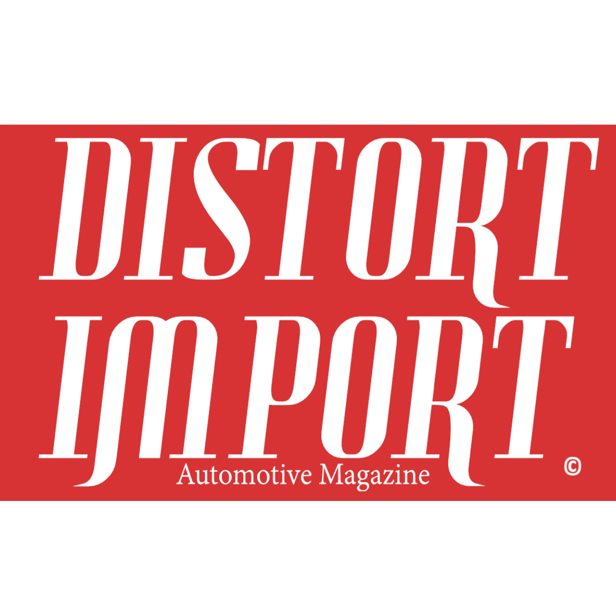 Distort Import Auto Magazine 